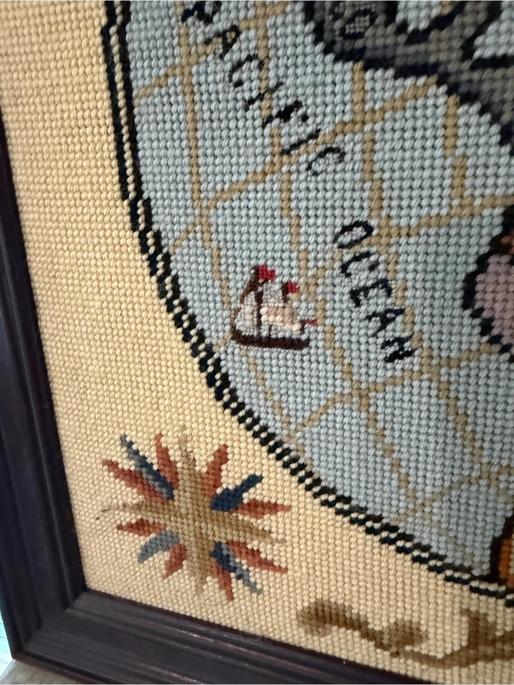 N/A hand stitched